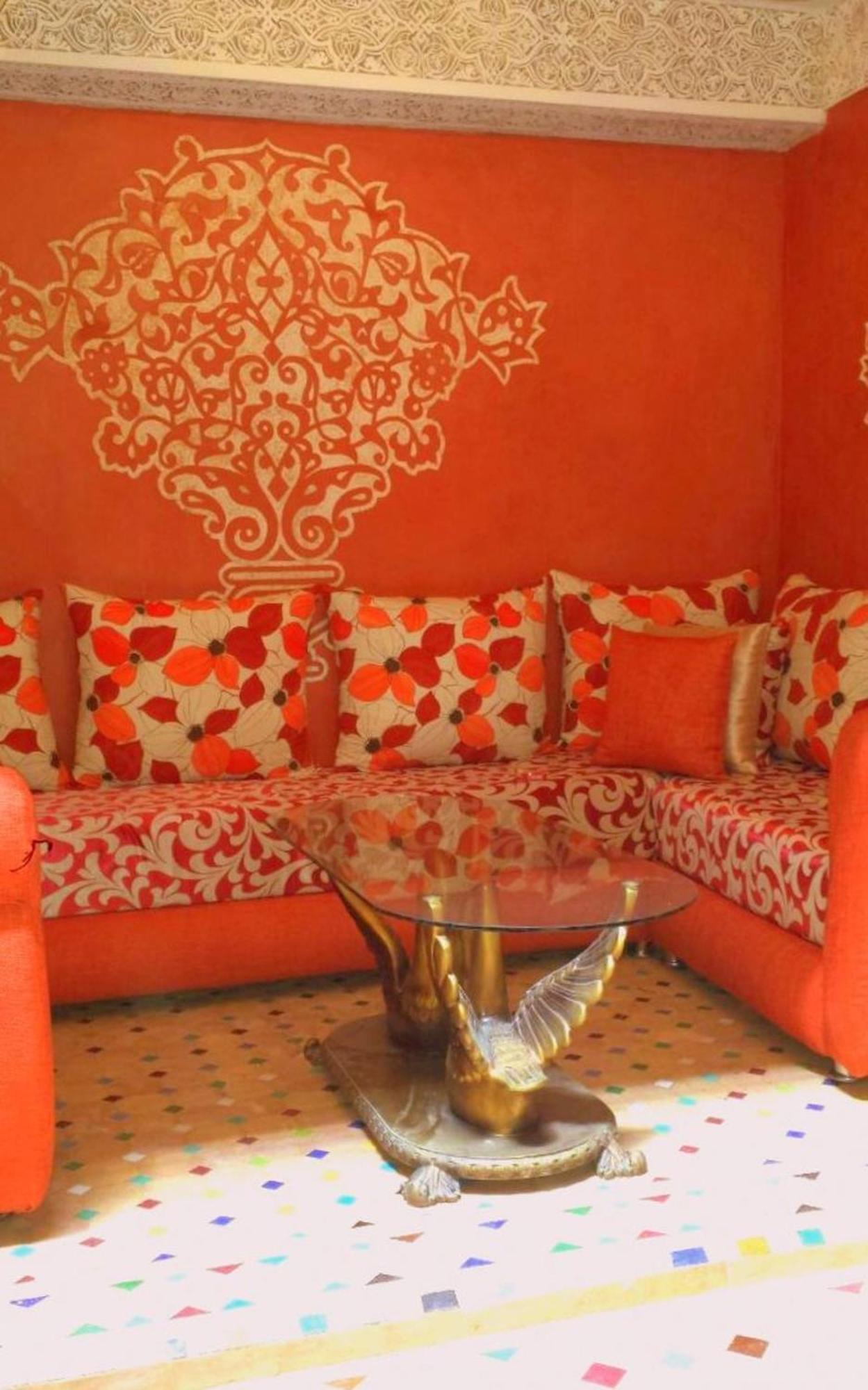 Riad Jennah Rouge Marrakesh Rum bild