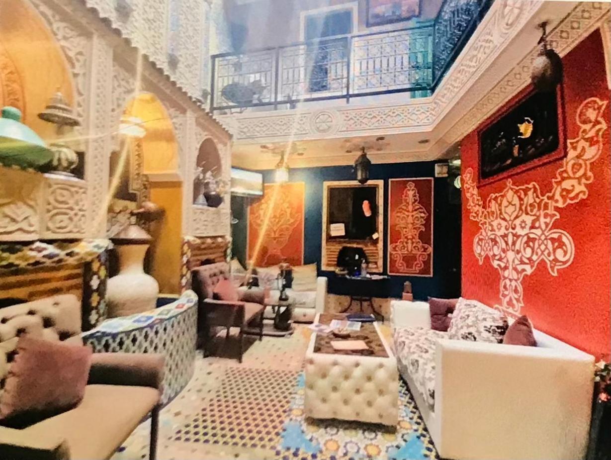 Riad Jennah Rouge Marrakesh Exteriör bild