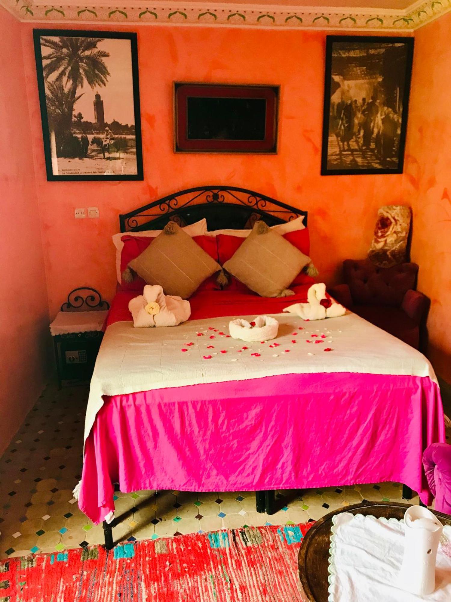 Riad Jennah Rouge Marrakesh Exteriör bild