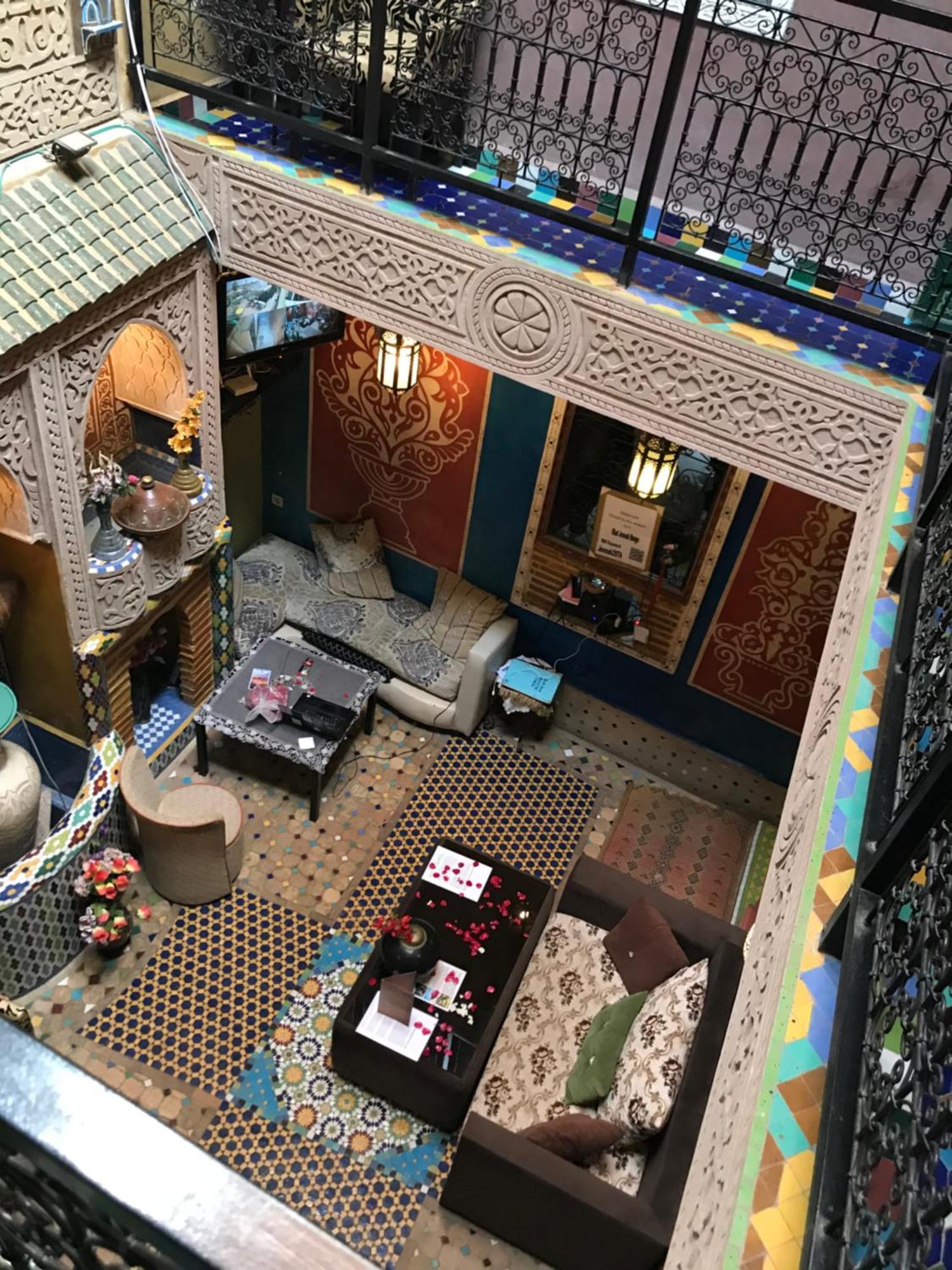 Riad Jennah Rouge Marrakesh Exteriör bild