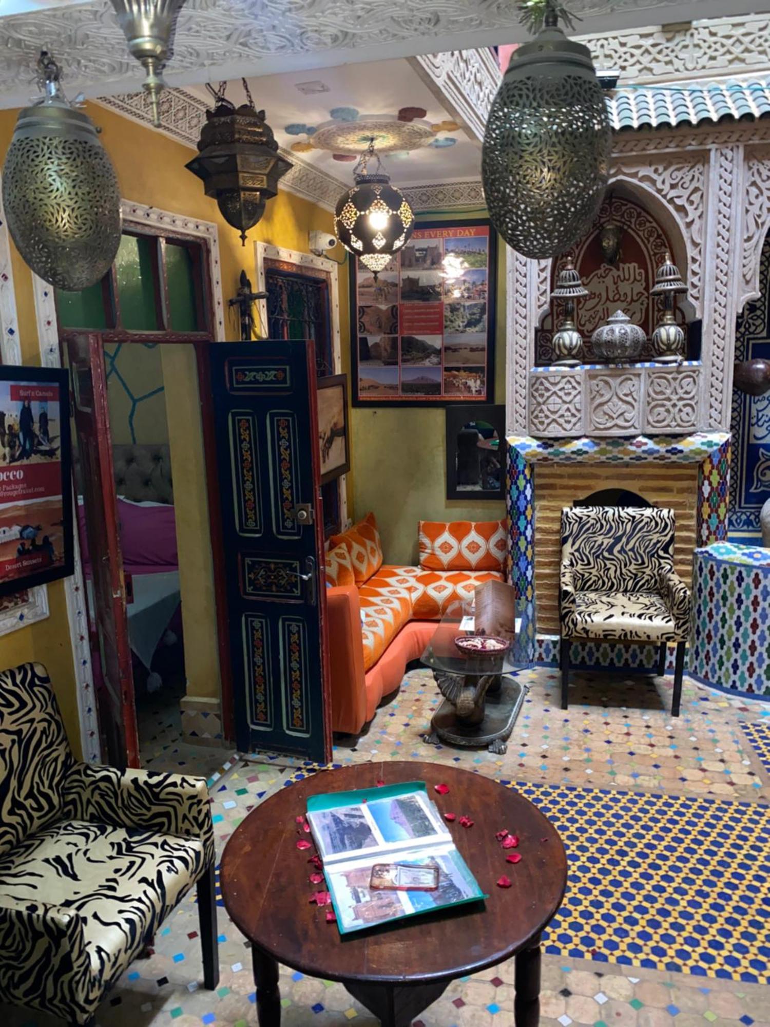 Riad Jennah Rouge Marrakesh Exteriör bild
