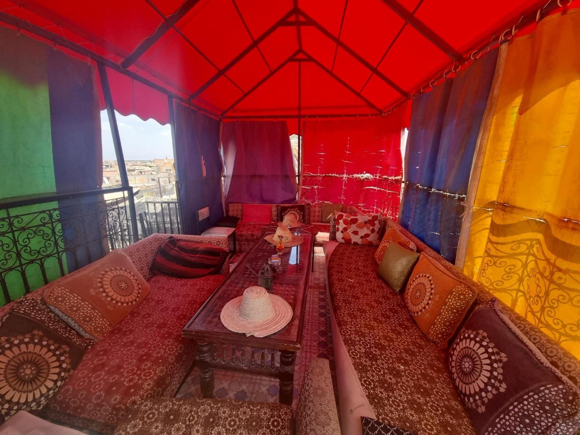 Riad Jennah Rouge Marrakesh Exteriör bild